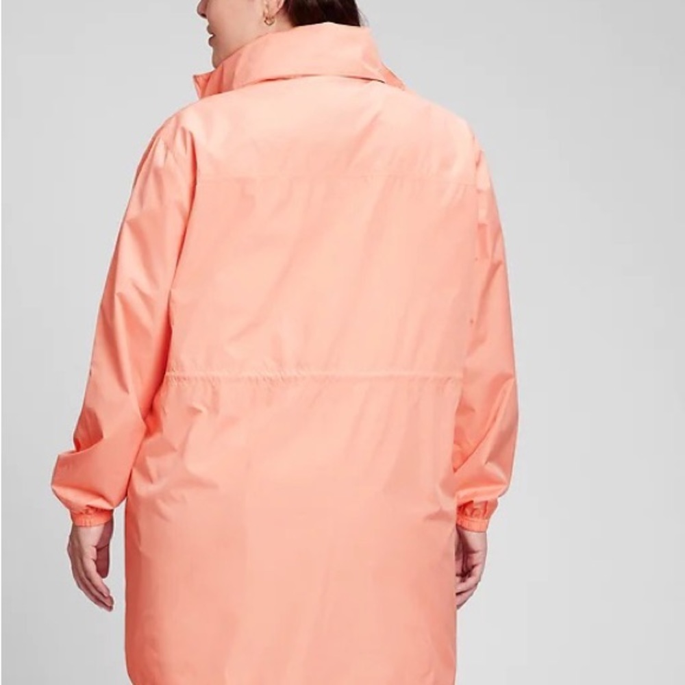 NWT Packable Hood Rain Jacket GAP Size Medium Womens - Picture 8 of 8